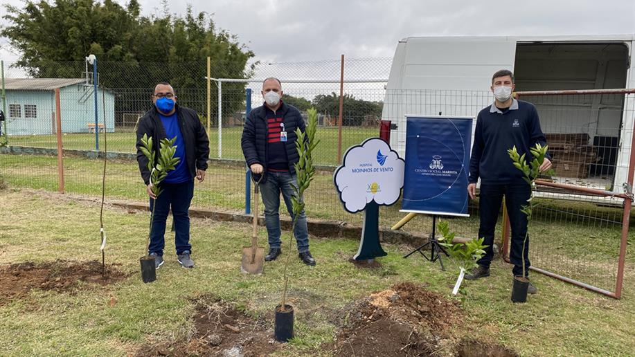 A ação ocorreu em parceria com o Hospital Moinhos de Vento como celebração do Mês do Meio Ambiente